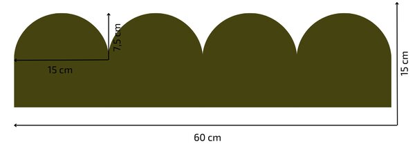 PIPPER. Textil öntapadó tapéta - Mini Ív - Khaki színű Szín: Sötét
