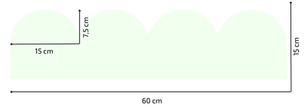 PIPPER. Textil öntapadó tapéta - Mini Ív - Menta színű Szín: Sápadt