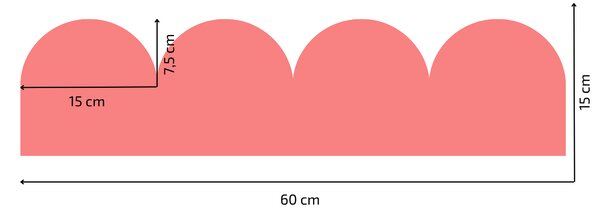 PIPPER. Textil öntapadó tapéta - Mini Ív - Rózsaszín szín Szín: Sötét