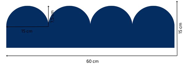 PIPPER. Textil öntapadó tapéta - Mini Ív - Tengerészkék szín Szín: Sötét
