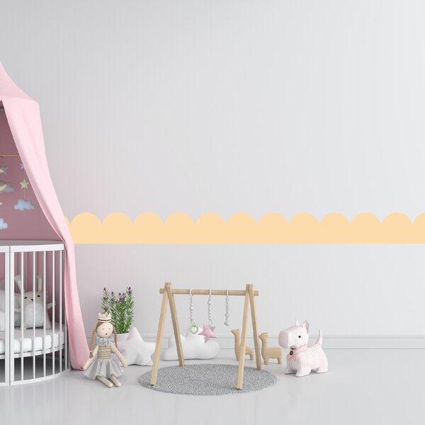 PIPPER. Textil öntapadó tapéta - Mini Ív - Sárga szín Szín: Sötét