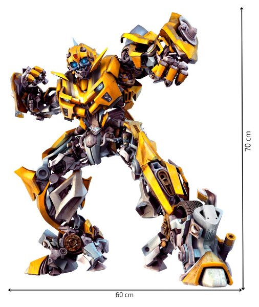 Textil falmatrica "Transformer - Bumblebee"