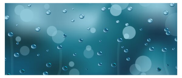 Cseppek képe (120x50 cm)