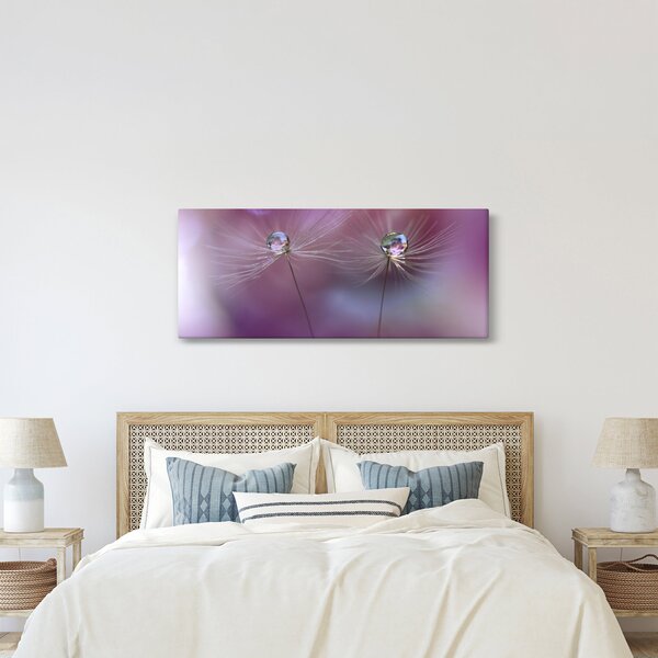 A cseppek képe a bolyhon (120x50 cm)