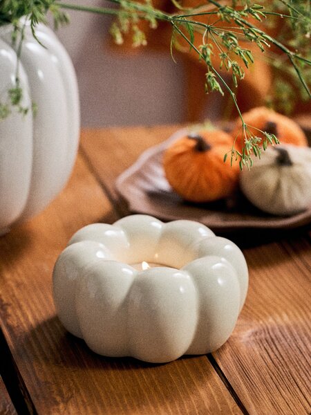 Sinsay - Töklámpás tealight gyertyatartó - krémszínű