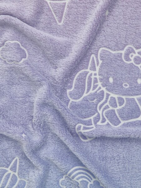 Sinsay - Sötétben világító takaró Hello Kitty - többszínű