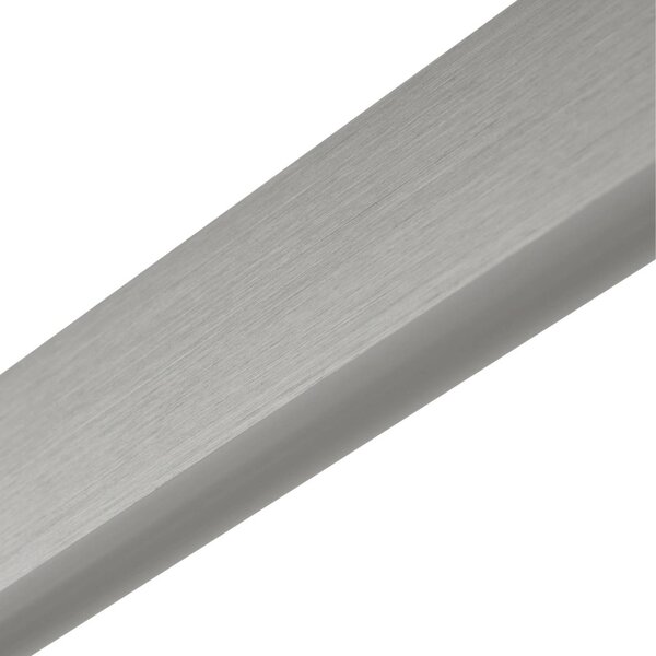Lucande LED lógó lámpa Arvon, alumínium színű, 117 cm, dimmelhető, CCT, dimmelhető, Alu / szürke / cink, Nappali / Étkező, fém, Modern