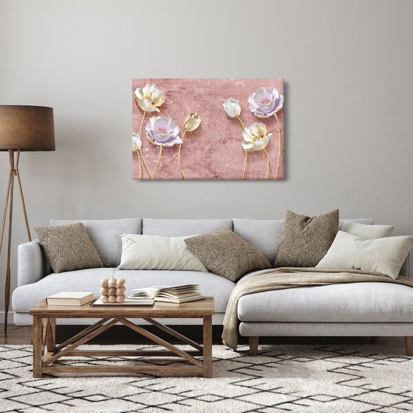 Virágok képe (90x60 cm)