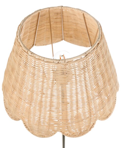 Állólámpa SALM Rattan Természetes