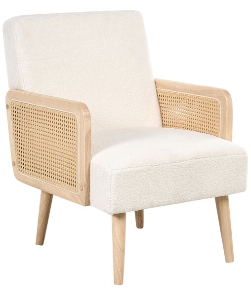Fotel HOJBY Buklé Törtfehér