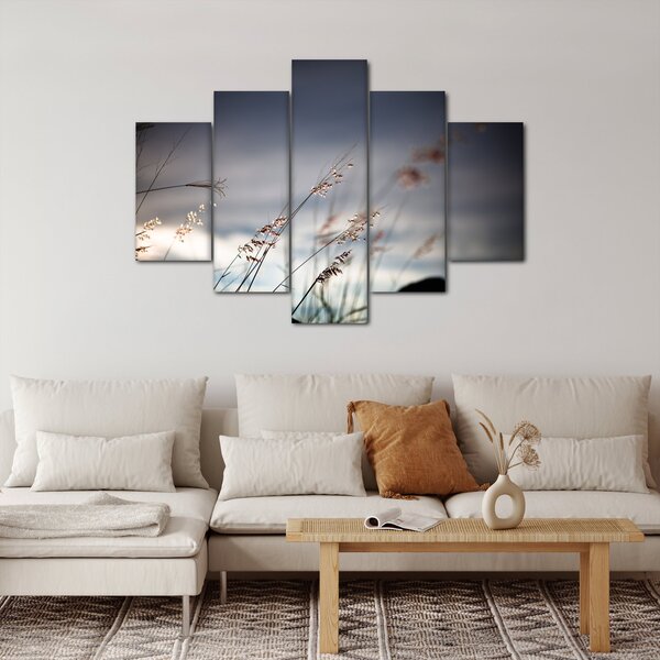 Kép - Rét virágai a tónál (150x105 cm)