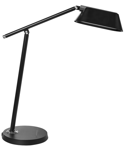 LED asztali lámpa LEONIS Dimmer funkcióval Fekete