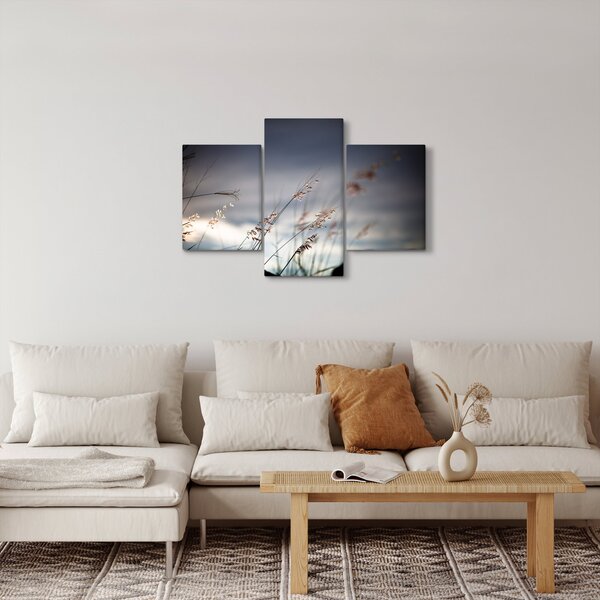 Kép - Rét virágai a tónál (90x60 cm)