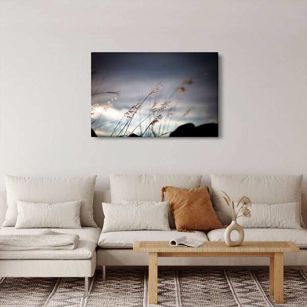 Kép - Rét virágai a tónál (90x60 cm)