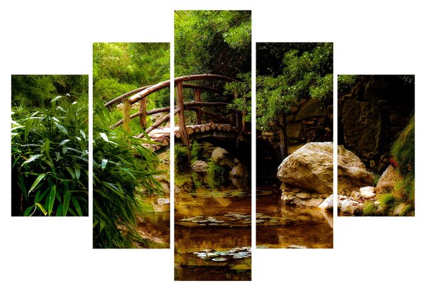 Kép - Híd a folyón (150x105 cm)