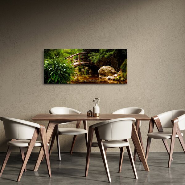 Kép - Híd a folyón (120x50 cm)