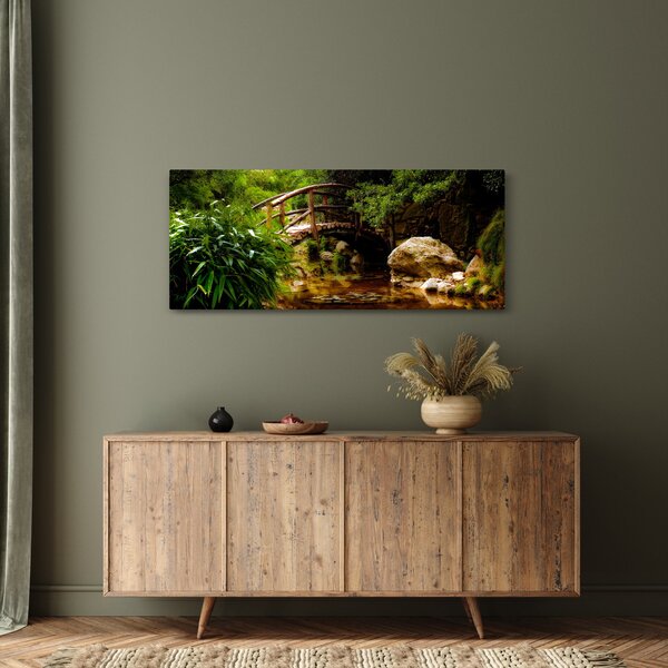 Kép - Híd a folyón (120x50 cm)