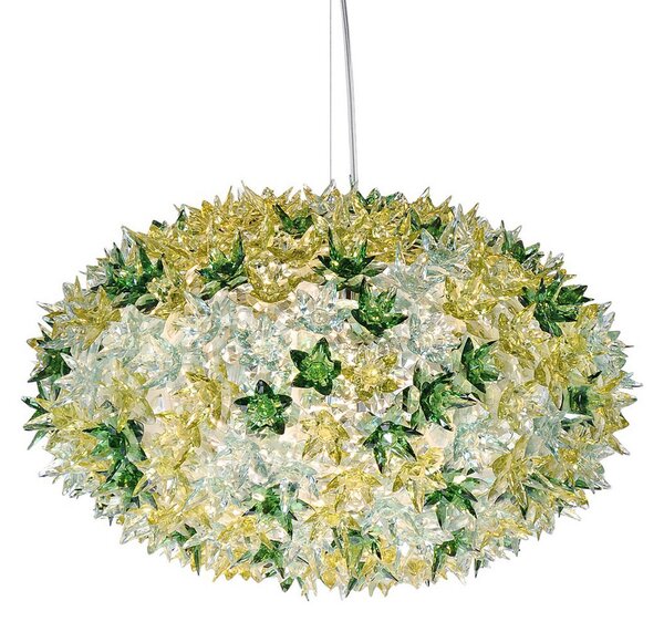 Függőlámpa Kartell, Bloom S1, Zöld, Nappali, Műanyag, Dizájn