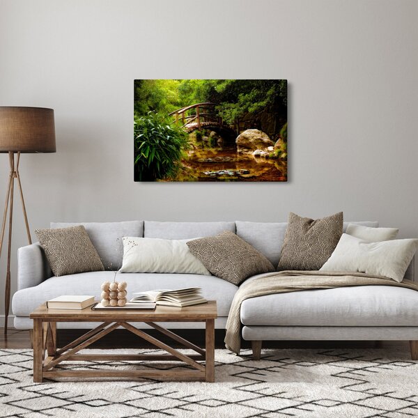Kép - Híd a folyón (90x60 cm)
