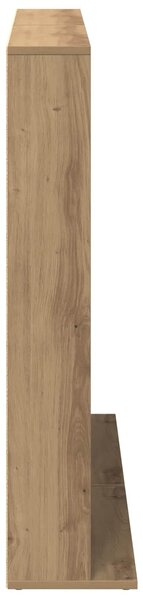 VidaXL CD szekrény 2 db Kézműves Tölgy 65 x 23,5 x 97,5 cm Szerelt Fa
