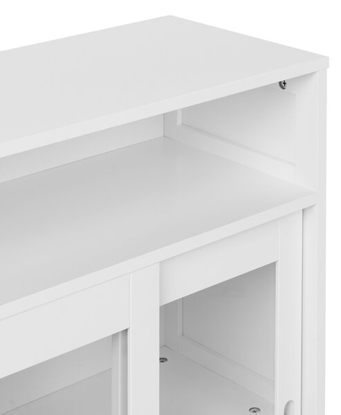 Vitrin CRABTREE 86 cm Fehér