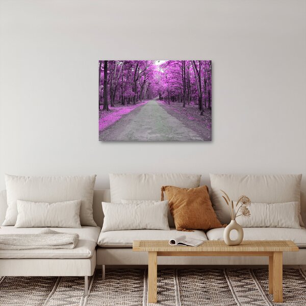 Kép - Út a parkon (70x50 cm)