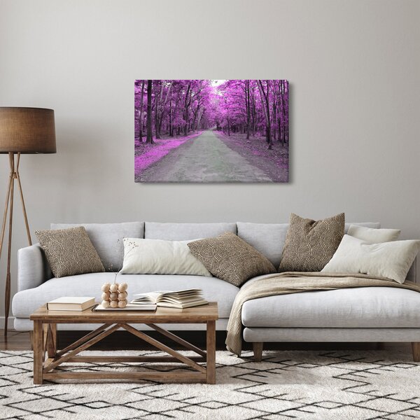 Kép - Út a parkon (90x60 cm)