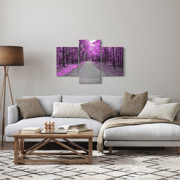 Kép - Út a parkon (90x60 cm)