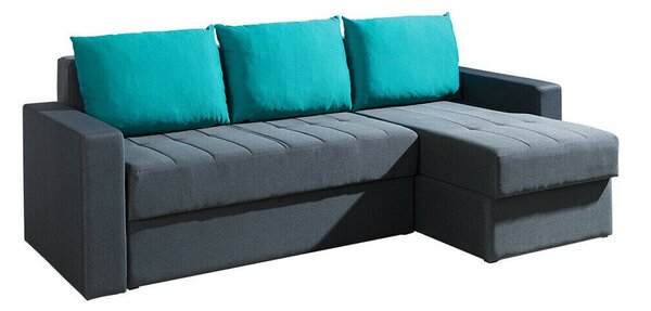 Sarokkanapé Providence 103, Kárpit, 77x233x140cm