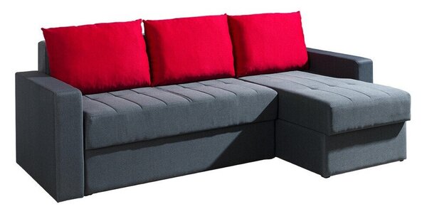 Sarokkanapé Providence 103, Kárpit, 77x233x140cm