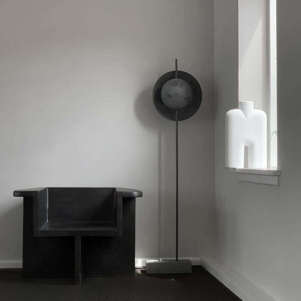 Állólámpa 101 COPENHAGEN, dimmable, Fémes, Nappali, Alumínium