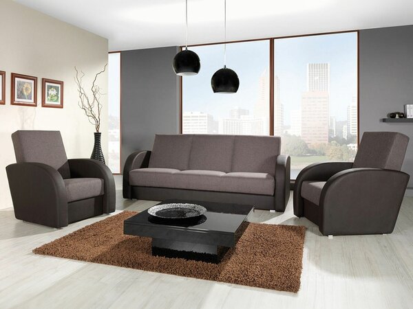 Fotel Providence 114, 90x78x83cm, Barna