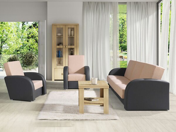 Fotel Providence 114, 90x78x83cm, Barna