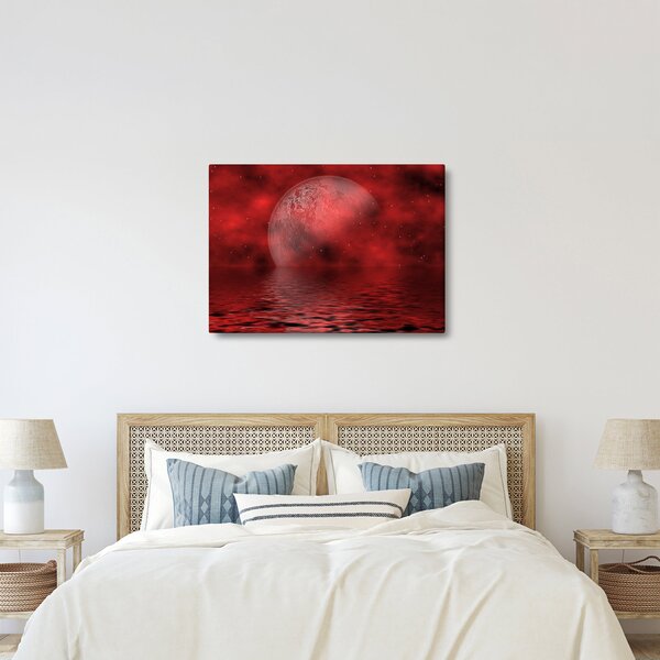 Kép - Hold a felszínen (70x50 cm)