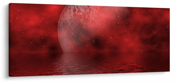 Kép - Hold a felszínen (120x50 cm)