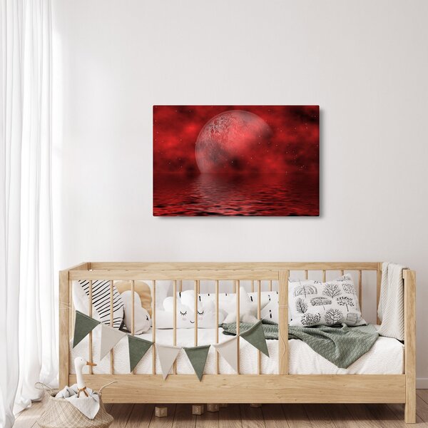 Kép - Hold a felszínen (90x60 cm)