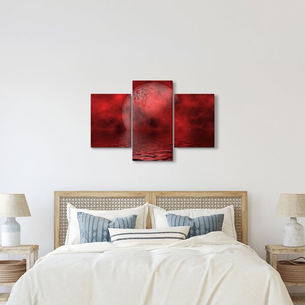 Kép - Hold a felszínen (90x60 cm)