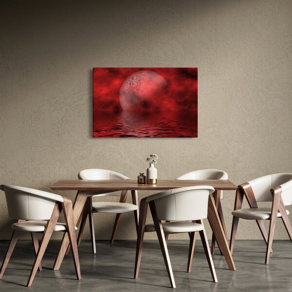 Kép - Hold a felszínen (90x60 cm)