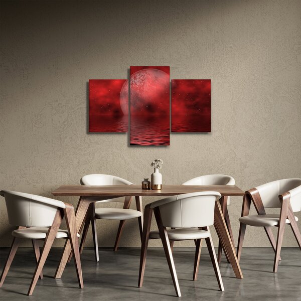 Kép - Hold a felszínen (90x60 cm)