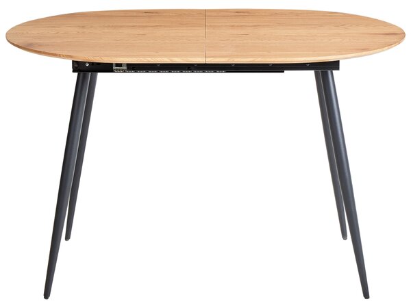 Kihúzható étkezőasztal CLAVET Világosbarna 120/160 cm 80 cm