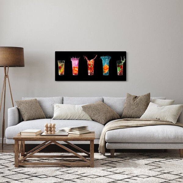 Az italok képe (120x50 cm)