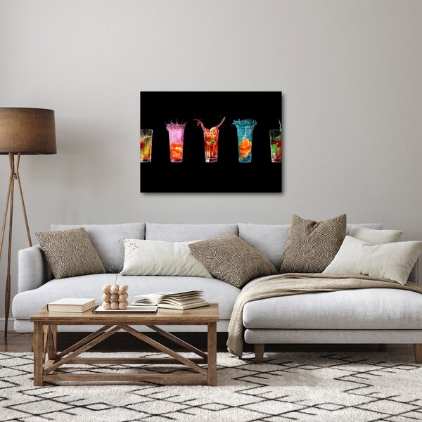 Az italok képe (70x50 cm)