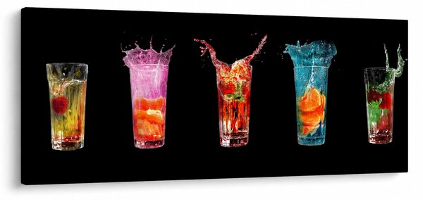 Az italok képe (120x50 cm)
