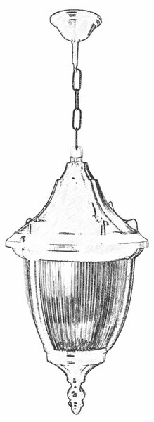 Opviq Kültéri Függeszték Fekete BFE-68186-BSY-M1