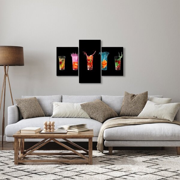 Az italok képe (90x60 cm)
