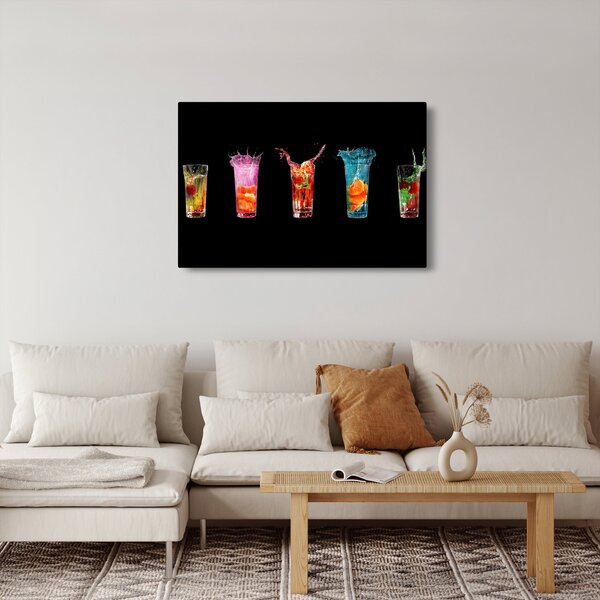 Az italok képe (90x60 cm)