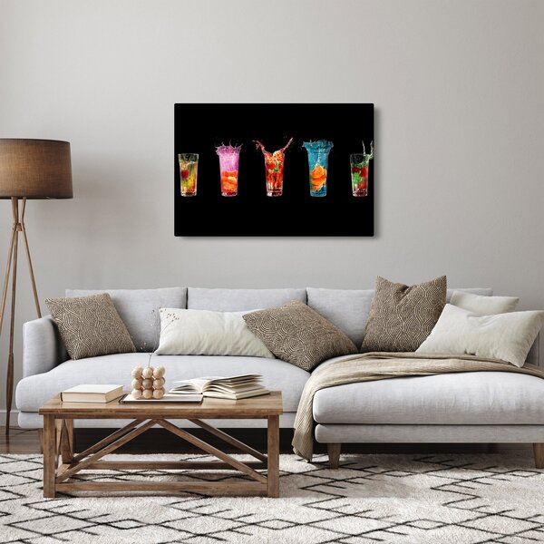 Az italok képe (90x60 cm)