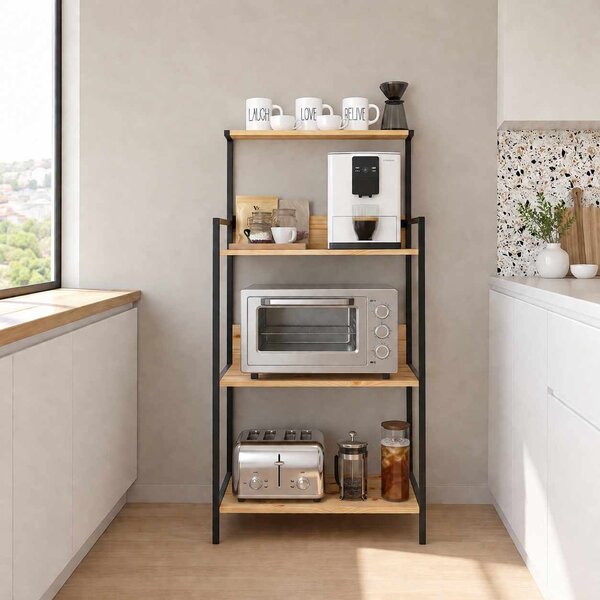 Hanah Home Multi Purpose Shelf Atlantic Pine Timo - Atlantic Pine