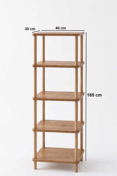 Hanah Home Fürdőszobai polc fenyő Pk262 - Fenyő