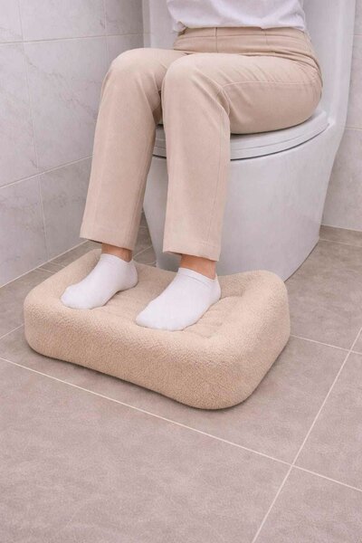 Hanah Home WC sámli, Bézs Teddy